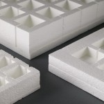 Customized styrofoam packings cut with the LYNX TERMCUT cutters