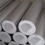 Thermal pipe insulation prepared to size with a thermal plotter